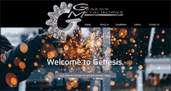 Desktop Screenshot of genesismetalworks.com