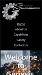 Mobile Screenshot of genesismetalworks.com